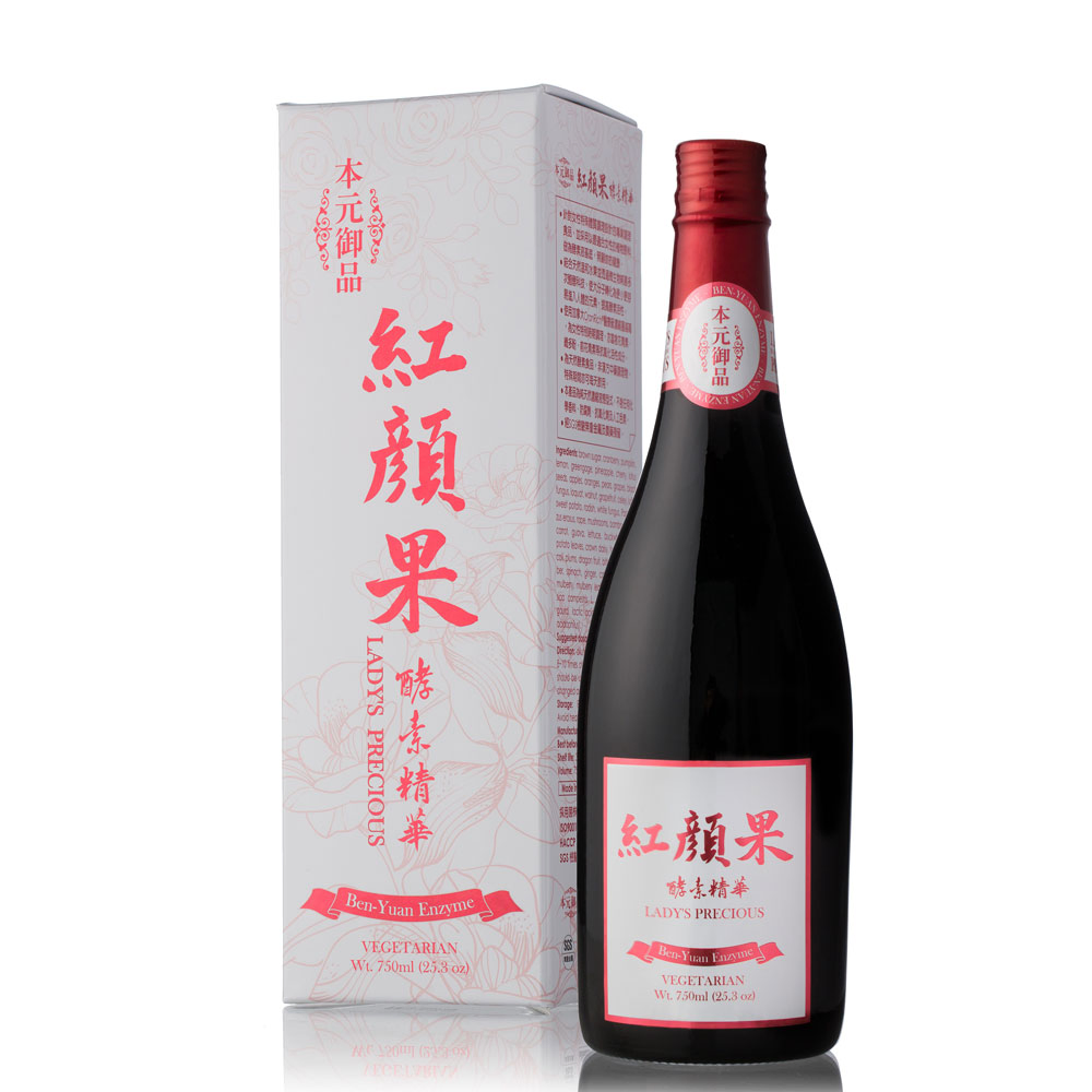 【本元御品】紅顏果蔬果酵素精華 750ml/瓶